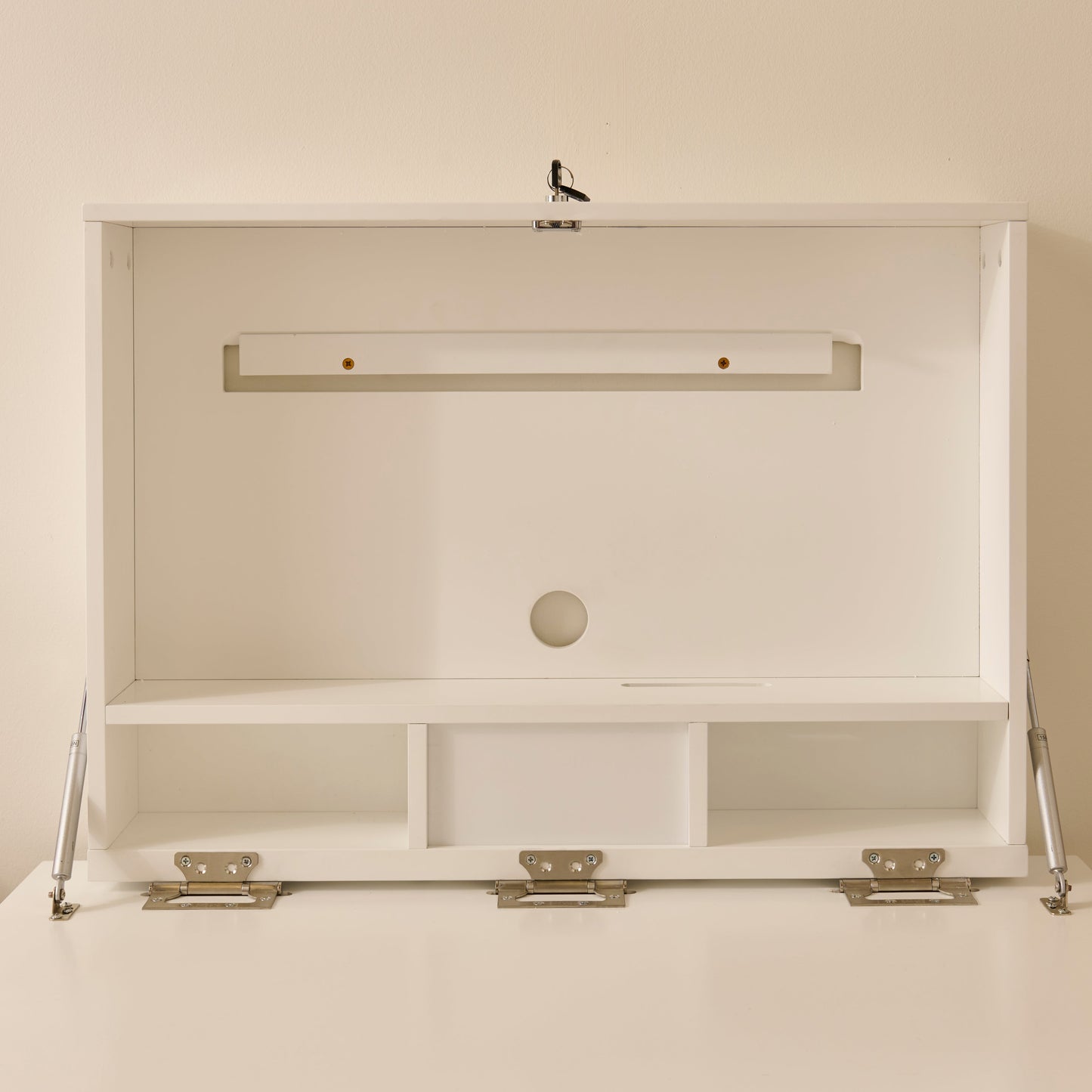 Linden Folding Desk - Snow White