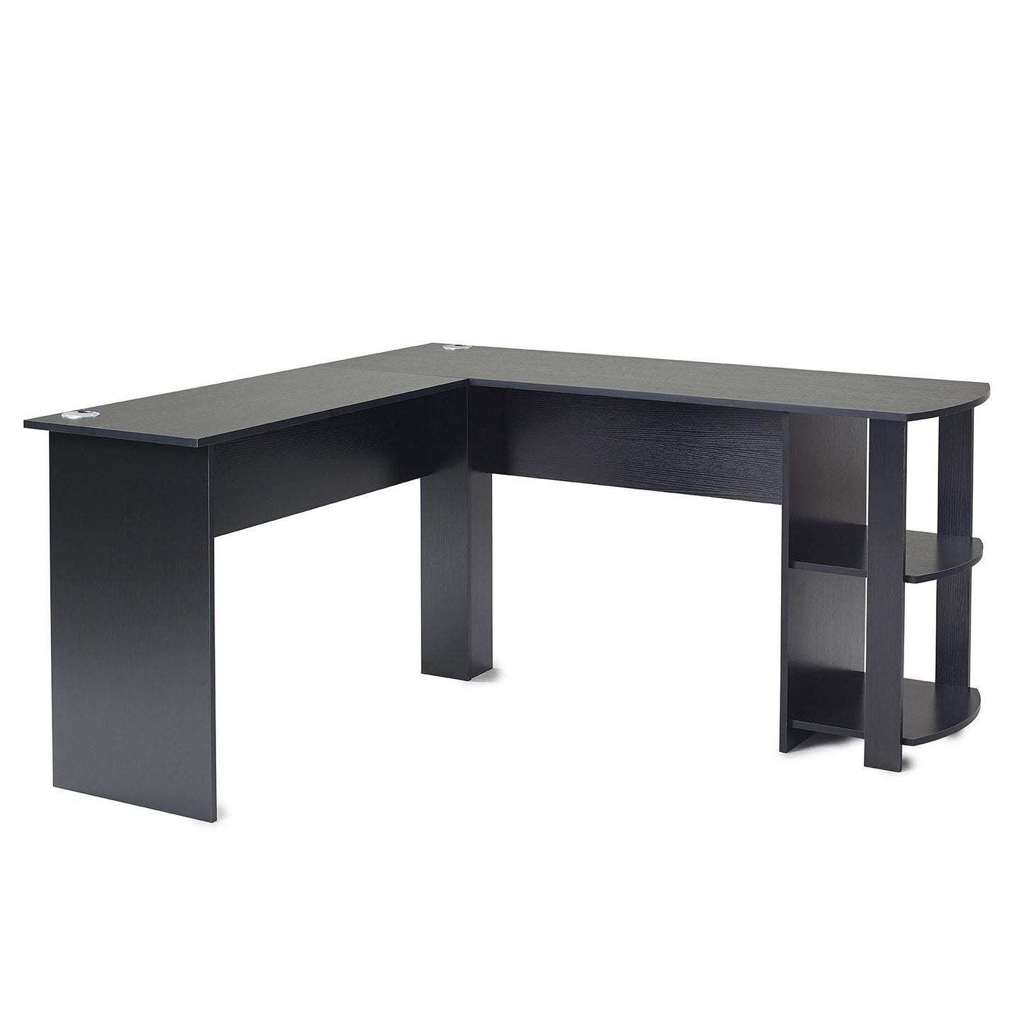 Essie L Shaped Desk in Black