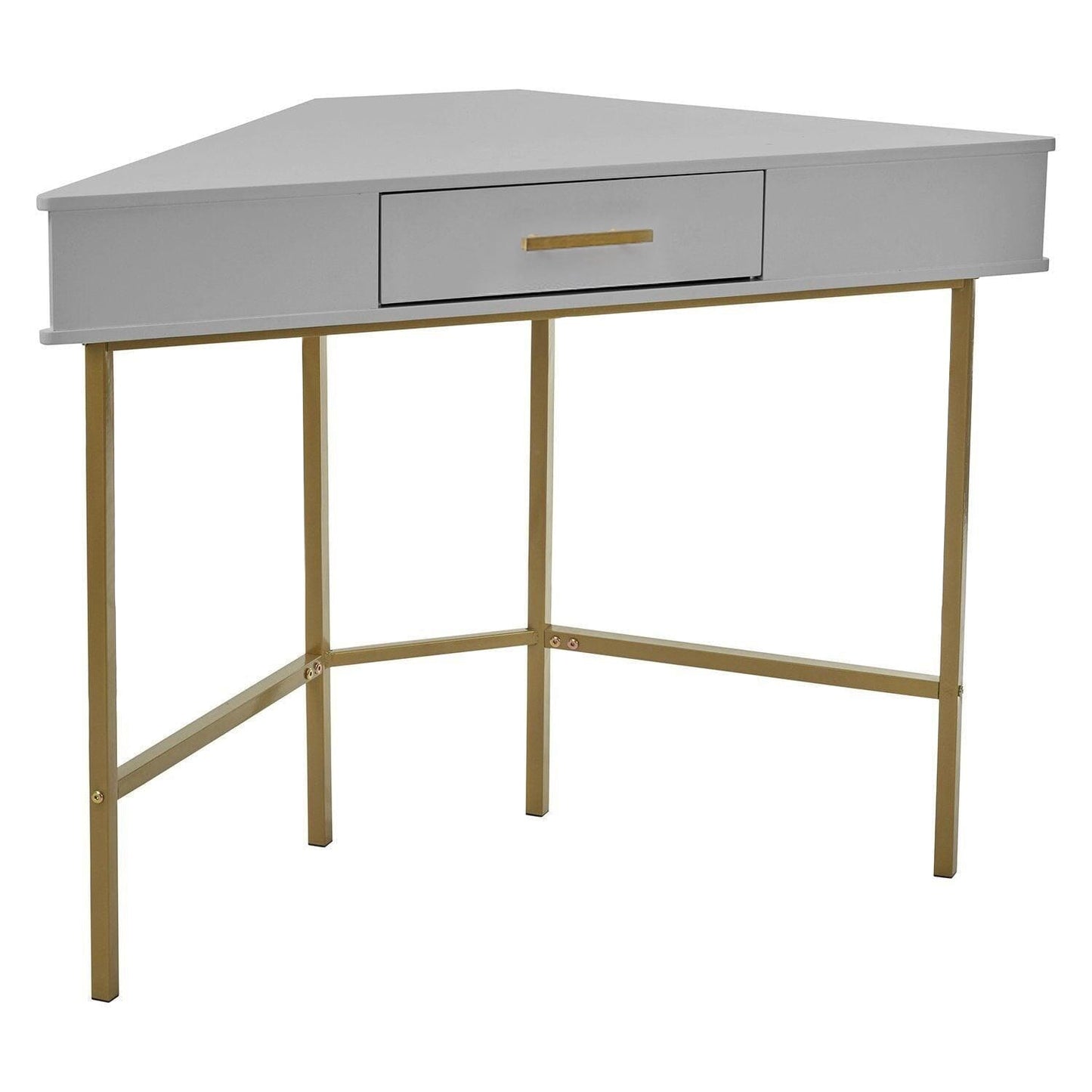 Marie Corner Desk - Grey