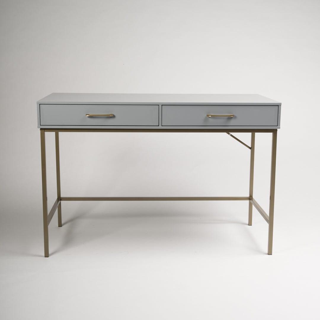 Marie Grey Dressing Table with Drawers