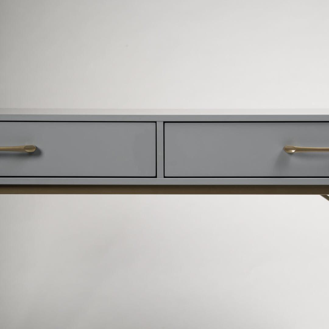 Marie Grey Dressing Table with Drawers